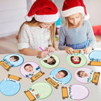 60pcs Winter Theme DIY Cutouts Snow Globe Bulletin Board Decoration Set - Image 6
