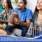 Landical 564 Pcs Football Keychain Making Kit DIY Blue Football Bead Key Chain - Image 4