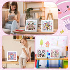 Trandraft 13 Pcs Cute Animal Monthly Diamond Art Kits - Image 6