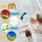 ESRICH Small Canvas Pack of 36, 5x5In Blank Canvases - Image 4