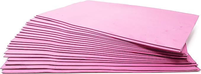Allgala 20-Value-Pack EVA Foam Paper 8x12 Inch Sheets-Pink-CF85308 - Image 4