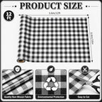 Black White Buffalo Bulletin Board Roll Non-Woven Fabric Poster 16in X 12ft | - Image 2