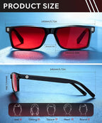ANYLUV Blue Light Glasses Men Woman, Eye Strain Relief Eye Protection - Image 4