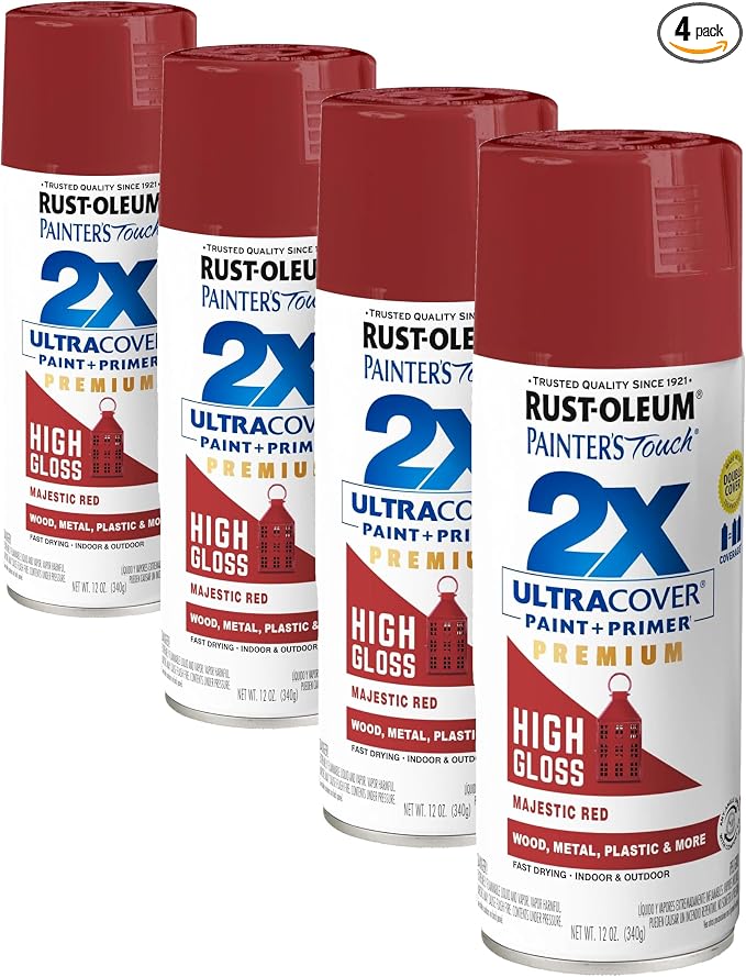 Rust-Oleum 372272- Painter's Touch 2X Ultra Cover Spray Paint, 12 oz, Majestic by Rust-Oleum