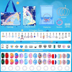 AIPRIDY Charm Bracelet Making Kit, Unicorn Mermaid Crafts Gifts Set Can - Image 2