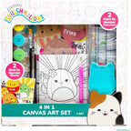 Squishmallows Original 4-in-1 Canvas Art Set, Paint by Numbers & Gem Art Crafts - Image 7