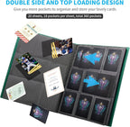 Card Binder, 360 Pockets Upgraded Trading Card Binders, Cards Collection Binder - Image 4