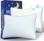 Pillows Standard Size Set of 2 for Sleeping, Cooling Adjustable Memory Foam by Unknown