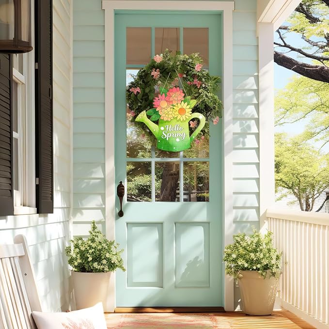 Large Size 12" Wooden Spring Crafts Ornaments to Paint, Flower Wooden DIY Blank - Image 7