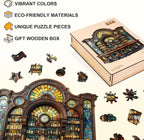 Classic Bar Puzzles Adults Gifts Wooden 200 Pieces 11.4 * 11.4in - Image 2