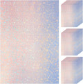 60 Sheets Holographic Laminate Sheets Clear Glitter A4 Size Vinyl Sticker Paper by Nezyo