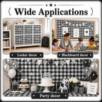 Black White Buffalo Bulletin Board Roll Non-Woven Fabric Poster 16in X 40ft | - Image 7