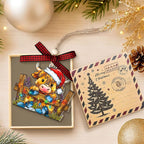 Highland Cow Christmas Ornaments - Image 3