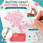 6 Pieces Art Cutting Tools Knife Pen Craft Paper Cutter Pen Carving Tools - Image 5