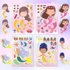 42 Sheets Create Mermaid of Dreams Stickers, Make Your Own Stickers - Image 7