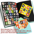 Letter Stickers Book-Scrapbook Supplies | 1500Pcs Vintage Ransom Alphabet - Image 3