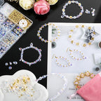 Zefy 2000+ Pcs Crystal Glass Beads - Image 5