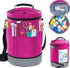 MYBAGZING Expandable Yarn Storage Organizer, Crochet Bag & Yarn Tote by MYBAGZING