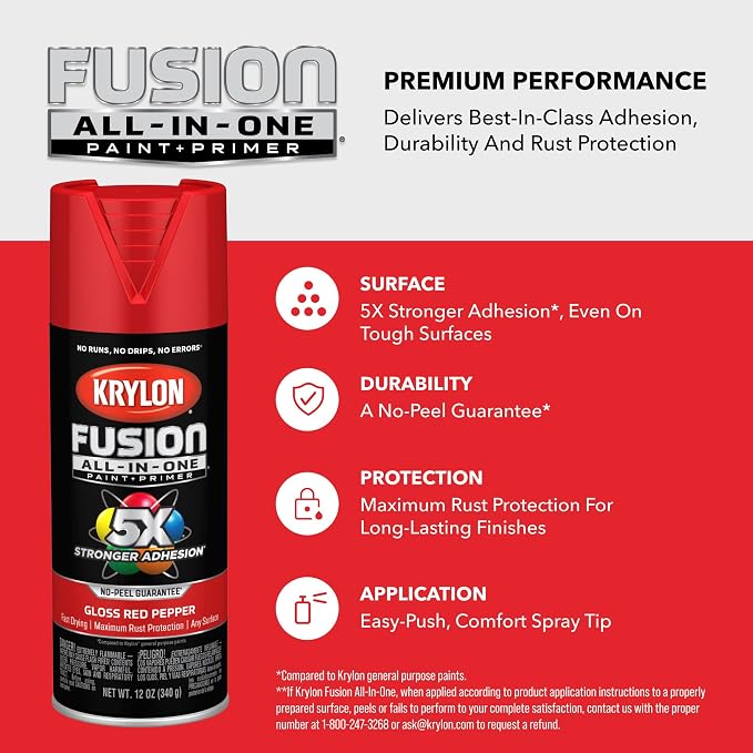 Krylon Fusion All-In-One Gloss Spray Paint & Primer - Image 8