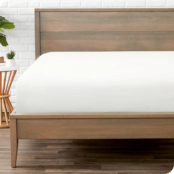 Fitted Bottom Sheet King Size by BareHome