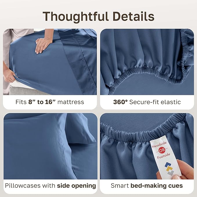 California Design Den California King Sheet Set - Image 5