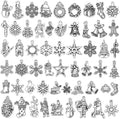 MARFOREVER 120Pcs Christmas Charms by MARFOREVER