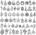 MARFOREVER 120Pcs Christmas Charms by MARFOREVER