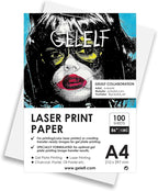A4 Laser Print Paper 100 Sheets by GELELF