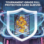 Kabinka MTG Card Sleeves-Turtles 100 Standard Size Pack Clear Front & Matte - Image 4