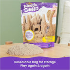 Kinetic Sand 2lb Brown, Moldable Play Sand Sensory Toys, Ages 3+ - Image 8