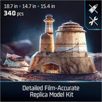 4D Build, Star Wars Jabba’s Palace 3D Model Kit, Star Wars Collectibles & Desk - Image 2