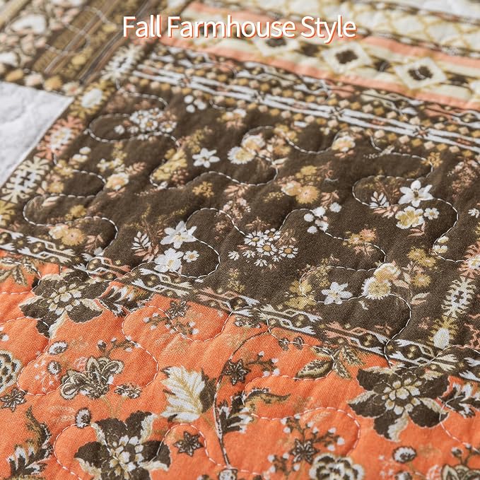 BEDIFANY Farmhouse Cotton Quilts Queen Size - Image 5