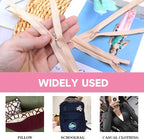 YAKA 20pcs Lvory Nylon Invisible Zippers Tailor Sewing Tools Garment - Image 6