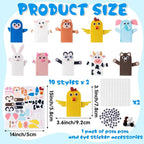 COcnny Animal Finger Puppets Crafts - Image 2