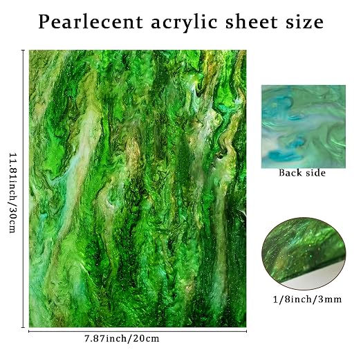 Pearl Glitter Cast Acrylic Sheet 1/8 Inch - Image 2