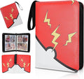 Collectible Trading Card Albums, 4 Pocket Card Binder, 400 Double Sided Pocket by FootJKYX