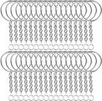 PAXCOO 150Pcs Split Key Chain Rings by PAXCOO