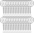 PAXCOO 150Pcs Split Key Chain Rings by PAXCOO