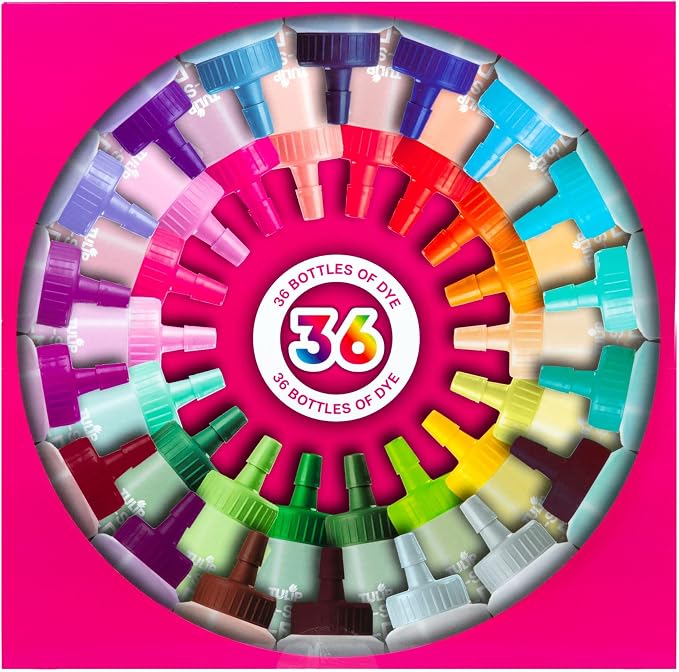 Tulip One-Step Tie-Dye Color Mania 36 Vibrant Colors, All-in-One Tie Dye Kit - Image 3