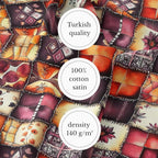 100% Cotton Fabric by the Yard – Turkish Quality Quilting & Sewing Fabric - Image 6