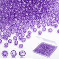 BONNY BOXX 2000pcs 4mm Acrylic Faceted Round Crystal Beads Transparent Light by BONNY+BOXX