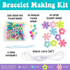 Creativity for Kids Beaded Flower Bracelet Making Kit | DIY Jewelry Craft Kit | - Image 3
