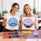 ETSPIL Beginner Embroidery Kit for Adults, Full-Color Print, 4K Video | - Image 9