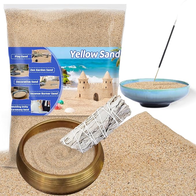 RAINFLOW 15 OZ Fine Yellow Sand by Unknown