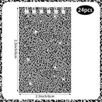 24 Pack Mini Notebook Composition Pocket Spiral Notebooks Notepads - Image 2