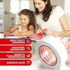 XFasten Double Sided Tape, Removable and Residue-Free, 2-Inch x 30 Yards - Image 3
