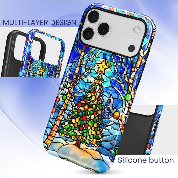Case for iPhone 17 Pro Max, Scratch Resistant Hybrid Double Layer Hard - Image 4