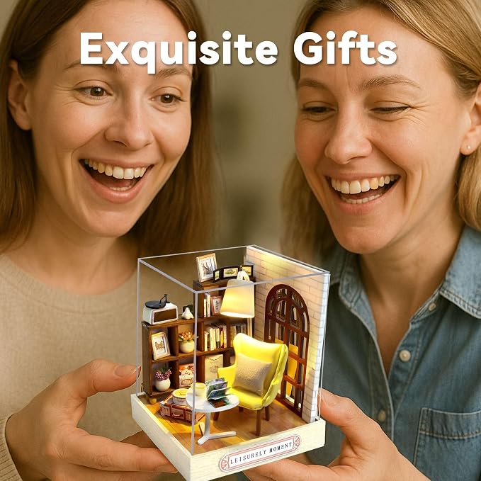 Flever Dollhouse Miniature DIY House Kit Creative Room - Image 8