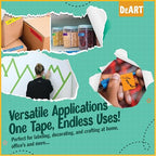 DEART Colored Masking Tape 12 Pack 1 inch Color Painters Tape - Image 3