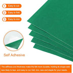 MECCANIXITY Adhesive Felt Sheets, Felt Fabric Crafts Back Adhesive Felt Sheets - Image 4